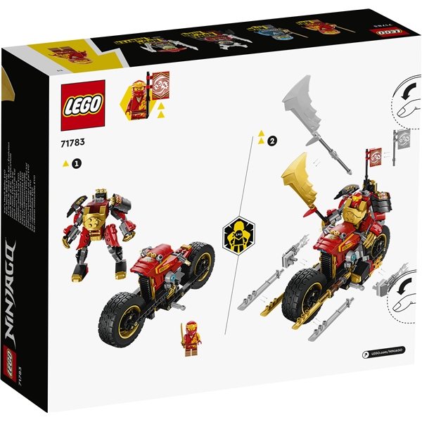 71783 LEGO Ninjago Kain Robottiprätkä EVO (Kuva 2 tuotteesta 6)
