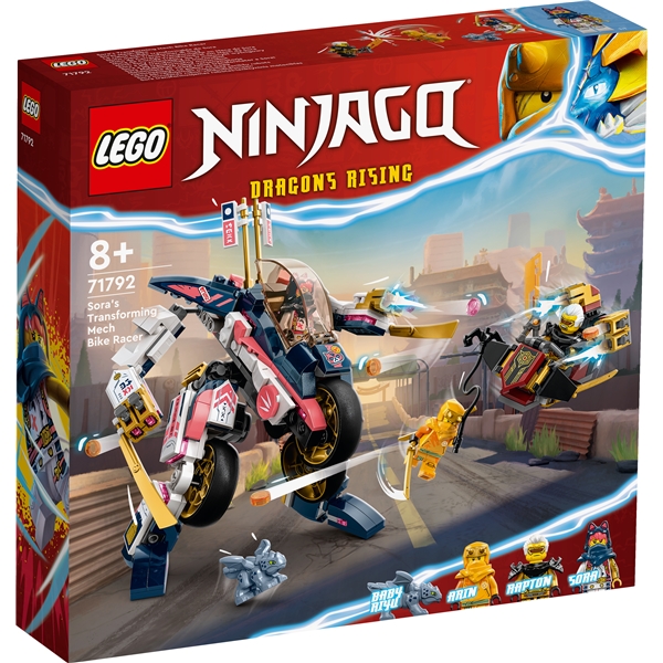 71792 LEGO Ninjago Soran Moottoripyörärobotti (Kuva 1 tuotteesta 6)