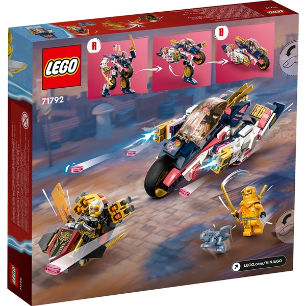 71792 LEGO Ninjago Soran Moottoripyörärobotti (Kuva 2 tuotteesta 6)
