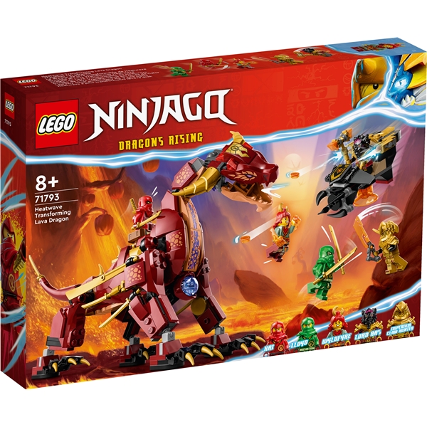 71793 LEGO Ninjago Heatwave Laavalohikäärme (Kuva 1 tuotteesta 6)