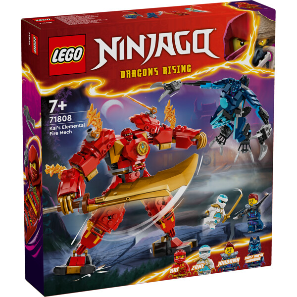 71808 LEGO Ninjago Kain elementtirobotti (Kuva 1 tuotteesta 7)