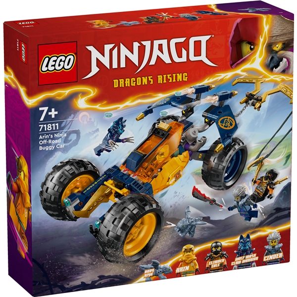 71811 LEGO Ninjago Arinin Ninjamaastomönkijä (Kuva 1 tuotteesta 6)