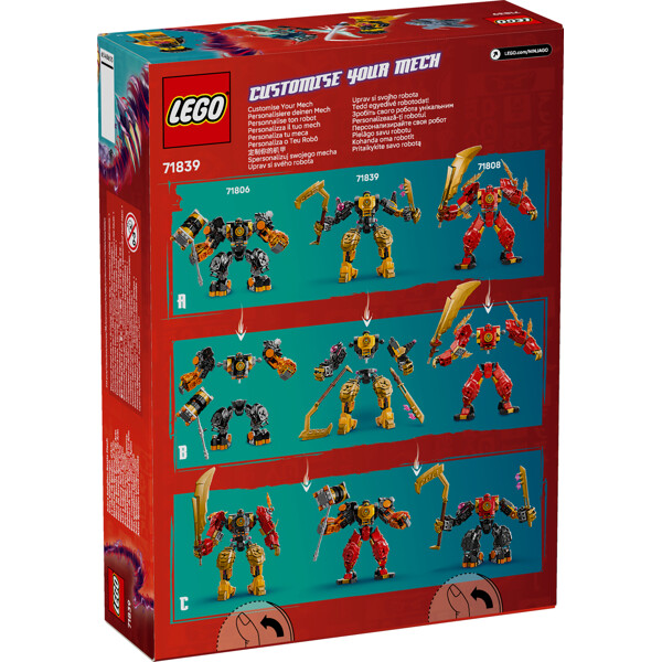 71839 LEGO Ninjago Arinin Spinjitzu-robotti (Kuva 2 tuotteesta 6)