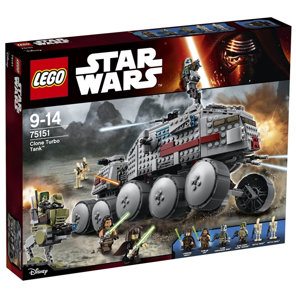 75151 LEGO Star Wars Clone Turbo Tank (Kuva 1 tuotteesta 3)