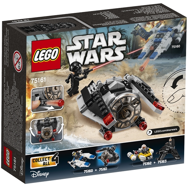 75161 LEGO TIE-hyökkääjä -mikrohävittäjä (Kuva 2 tuotteesta 6)