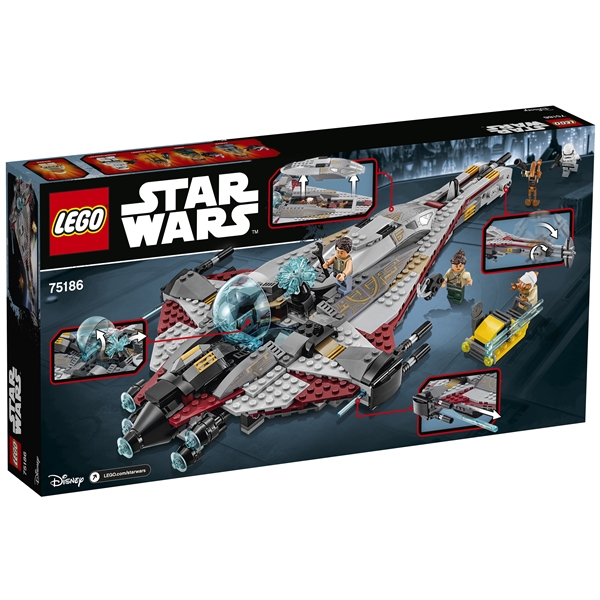 75186 LEGO Star Wars The Arrowhead (Kuva 2 tuotteesta 10)