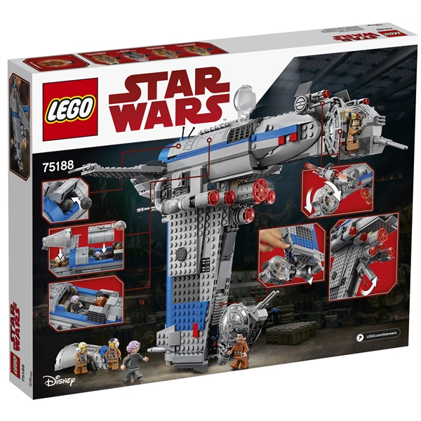 75188 LEGO Star Wars Vastarinnan pommikone (Kuva 2 tuotteesta 9)