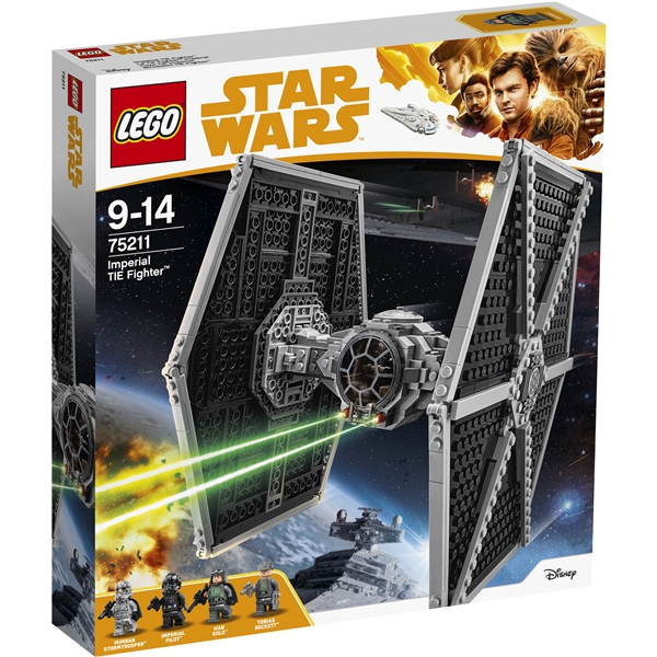 75211 LEGO Star Wars TM Imperiumin TIE-hävittäjä (Kuva 1 tuotteesta 6)