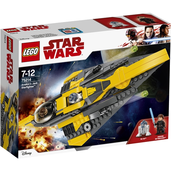 75214 LEGO Star Wars TM Anakinin Jedi Starfighter (Kuva 1 tuotteesta 3)