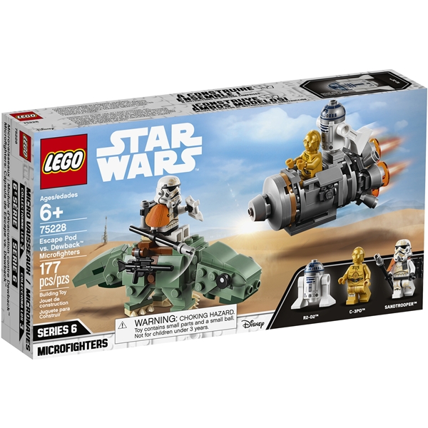 75228 LEGO Star Wars™ Deweback™ -mikrohävittäjät (Kuva 1 tuotteesta 3)
