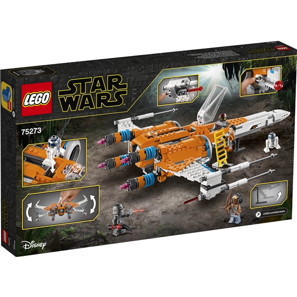 75273 LEGO Star Wars  Poe Dameronin hävittäjä (Kuva 2 tuotteesta 3)
