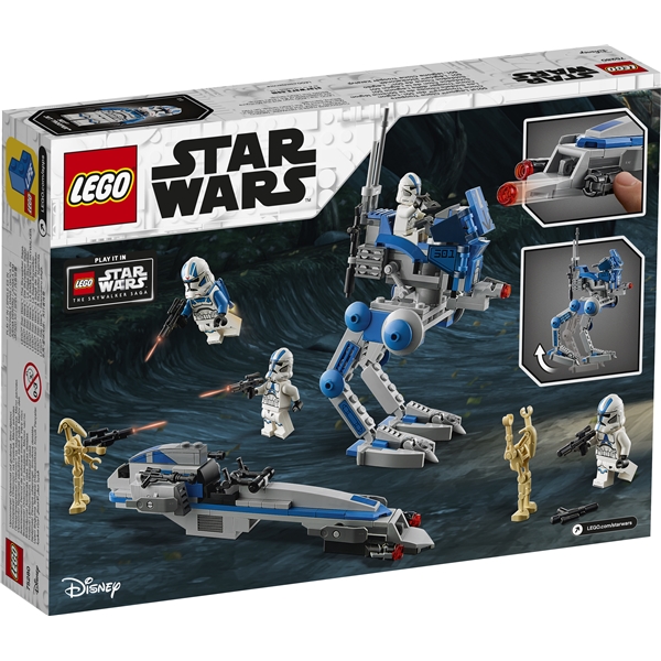 75280 LEGO Star Wars 501. legioonan™ kloonisoturit (Kuva 2 tuotteesta 6)