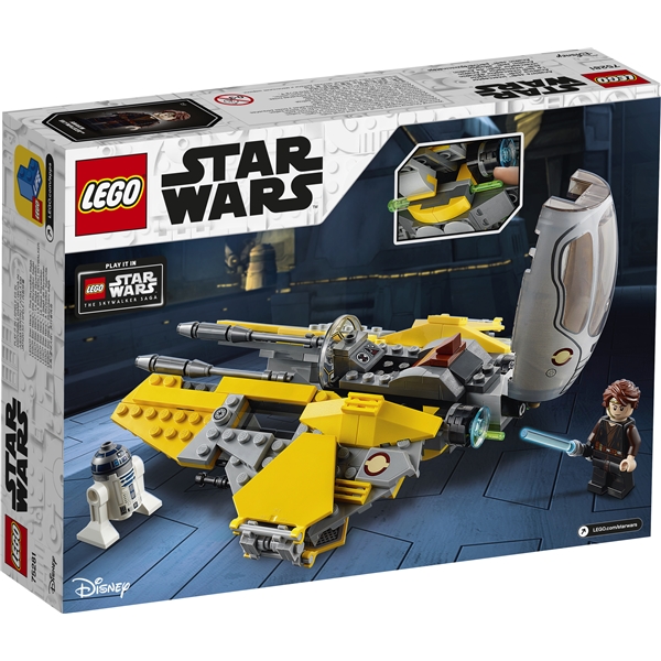 75281 LEGO Star Wars Anakinin Jedi™-hävittäjä (Kuva 2 tuotteesta 3)