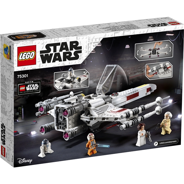 75301 LEGO StarWars Luke Skywalkerin X-Wing™ (Kuva 2 tuotteesta 5)