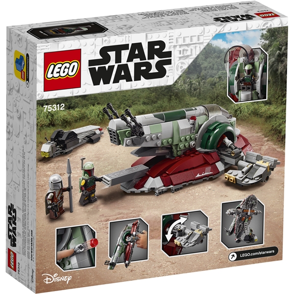 75312 LEGO Star Wars Boba Fettin Tähtilaiva (Kuva 2 tuotteesta 3)