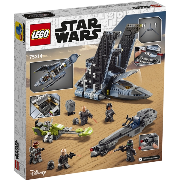 75314 LEGO Star Wars Bad Batch Hyökkäyssukkula (Kuva 2 tuotteesta 3)