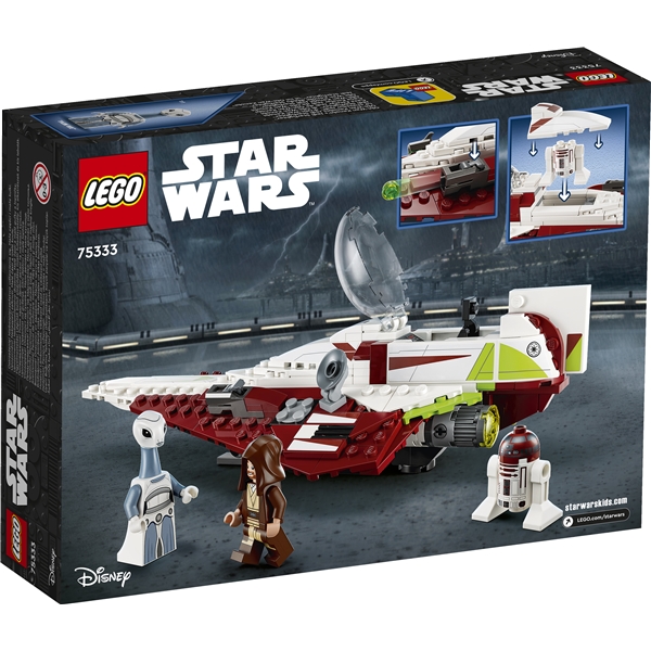 75333 LEGO Obi-Wan Kenobin Jedi Starfighter (Kuva 2 tuotteesta 7)