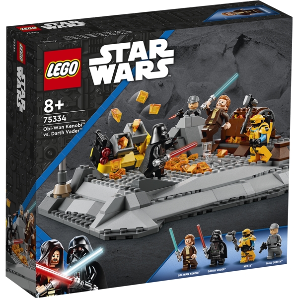 75334 LEGO Obi-Wan Kenobi vs. Darth Vader (Kuva 1 tuotteesta 6)