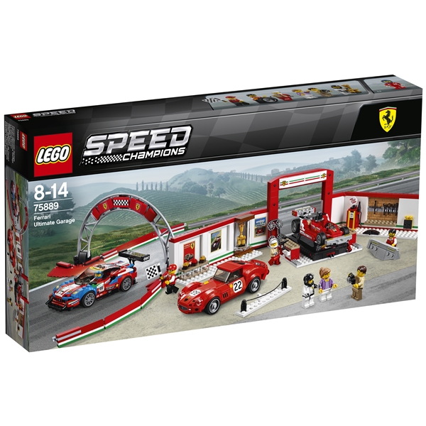75889 LEGO Speed Ferrarin huikea autotalli (Kuva 1 tuotteesta 3)