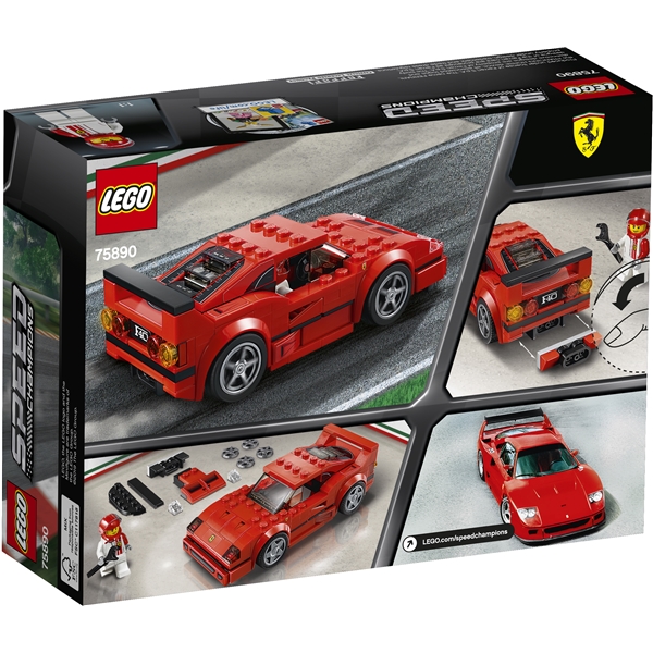 75890 LEGO® Speed Champions Ferrari F40 (Kuva 2 tuotteesta 3)