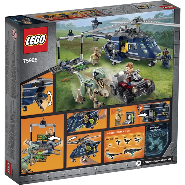 75928 LEGO Jurassic World Bluen Helikopteri (Kuva 2 tuotteesta 7)