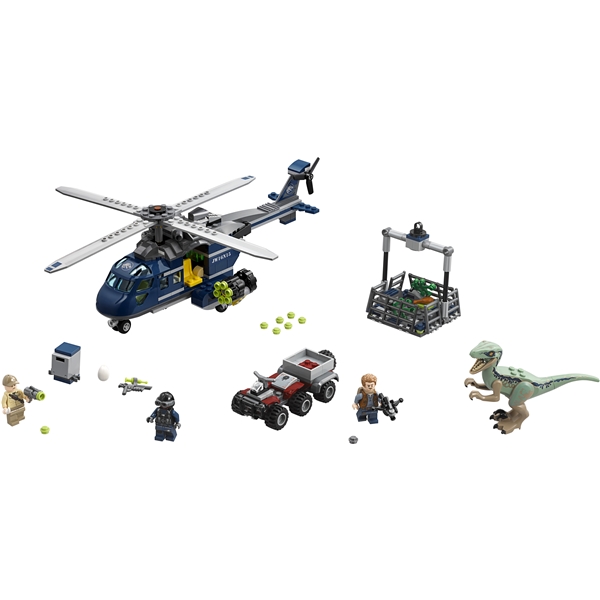 75928 LEGO Jurassic World Bluen Helikopteri (Kuva 3 tuotteesta 7)