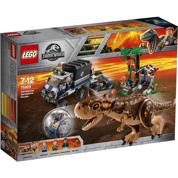 75929 LEGO Jurassic Carnotauruksen Gyropallopako (Kuva 1 tuotteesta 6)
