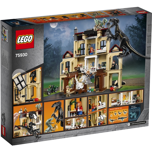 75930 LEGO Indoraptorimellakka Lockwoodin Tilalla (Kuva 2 tuotteesta 6)