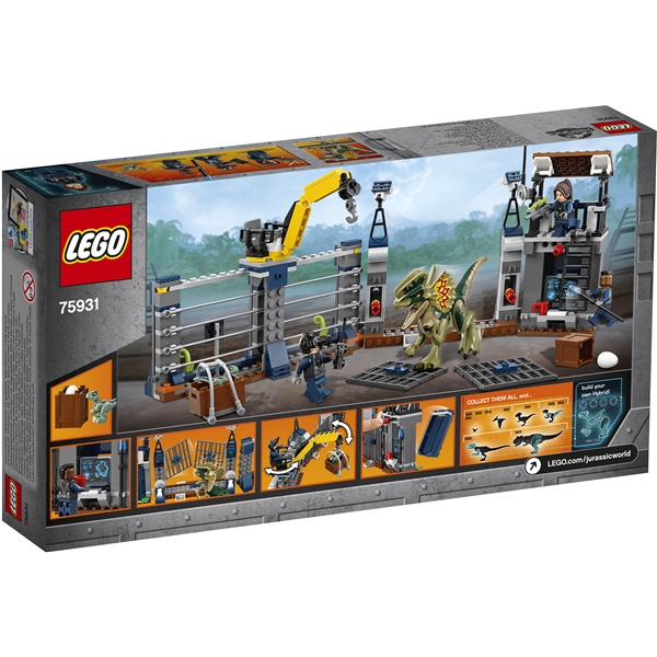 75931 LEGO Jurassic Dilophosauruksen Hyökkäys (Kuva 2 tuotteesta 6)