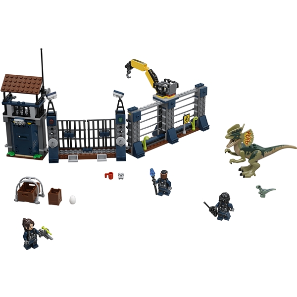 75931 LEGO Jurassic Dilophosauruksen Hyökkäys (Kuva 3 tuotteesta 6)