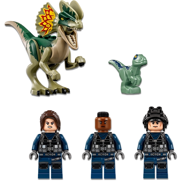 75931 LEGO Jurassic Dilophosauruksen Hyökkäys (Kuva 4 tuotteesta 6)