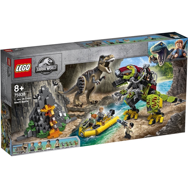 75938 LEGO JurassicWorld Tyrannosaurus rexin (Kuva 1 tuotteesta 3)