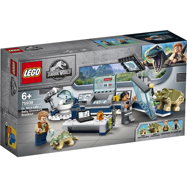 75939 LEGO Jurassic World Tri Wun laboratorio (Kuva 1 tuotteesta 4)