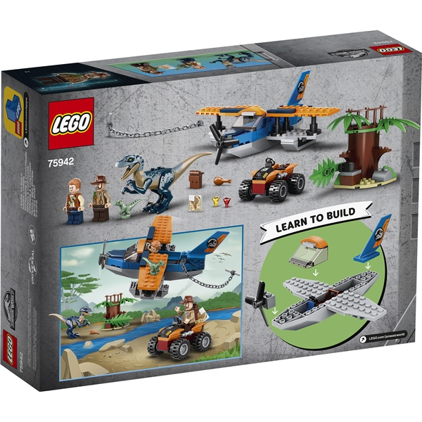 75942 LEGO Jurassic World Velociraptor (Kuva 2 tuotteesta 3)