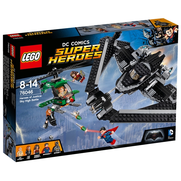 76046 LEGO Oikeuden sankarit: Taistelu taivaalla (Kuva 1 tuotteesta 3)