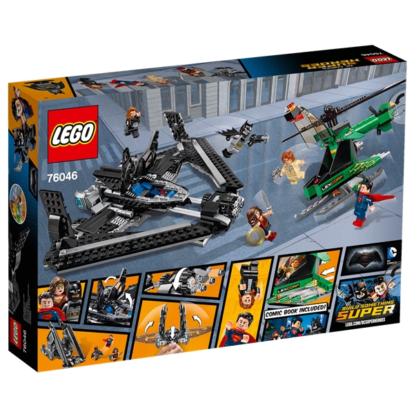 76046 LEGO Oikeuden sankarit: Taistelu taivaalla (Kuva 3 tuotteesta 3)