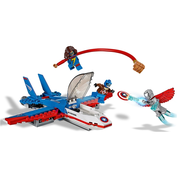 76076 LEGO Kapteeni Amerikan suihkaritakaa-ajo (Kuva 5 tuotteesta 9)