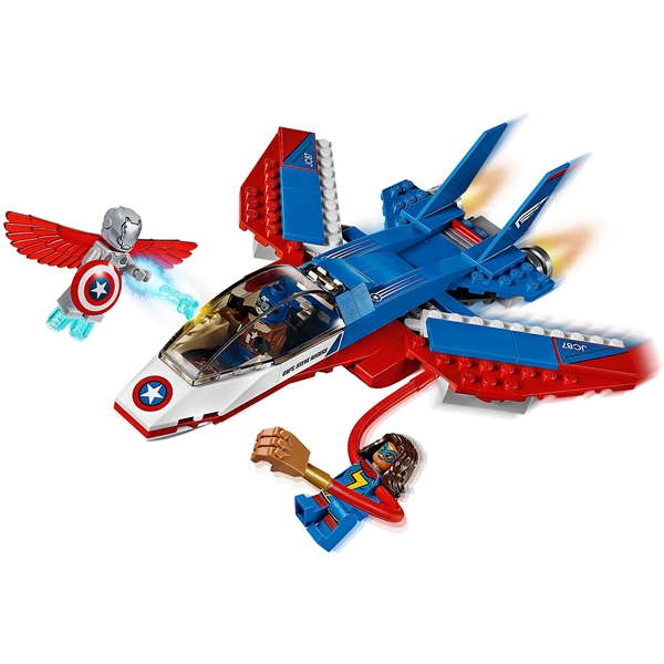 76076 LEGO Kapteeni Amerikan suihkaritakaa-ajo (Kuva 9 tuotteesta 9)