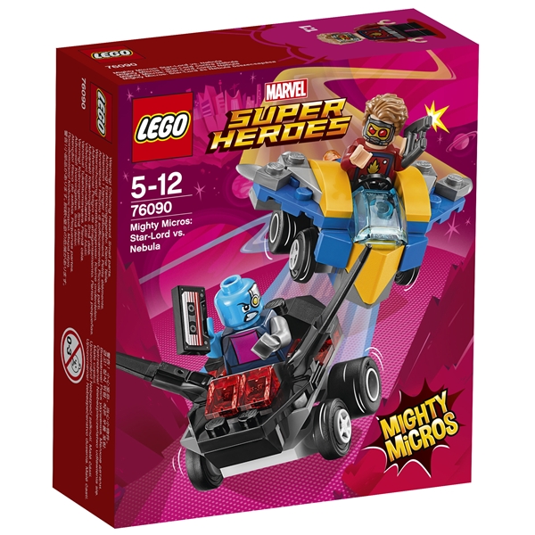 76090 LEGO Micros: Star-Lord vastaan Nebula (Kuva 1 tuotteesta 3)