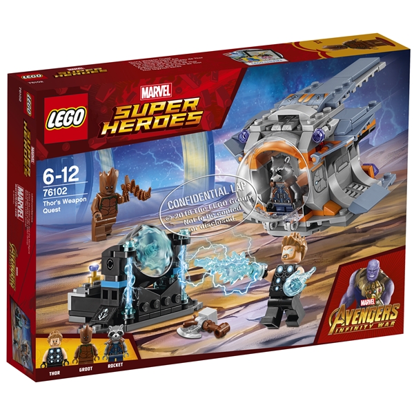 76102 LEGO Super Heroes Thorin asetehtävä (Kuva 1 tuotteesta 3)