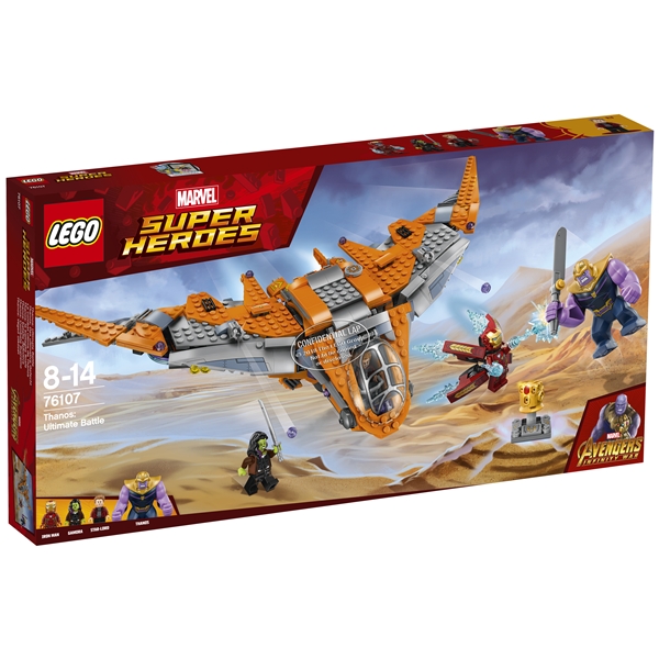 76107 LEGO Super Thanos: suuri taistelu (Kuva 1 tuotteesta 3)