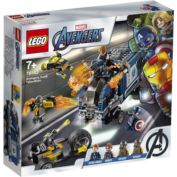 76143 LEGO Super Heroes Avengers Autotaistelu (Kuva 1 tuotteesta 3)
