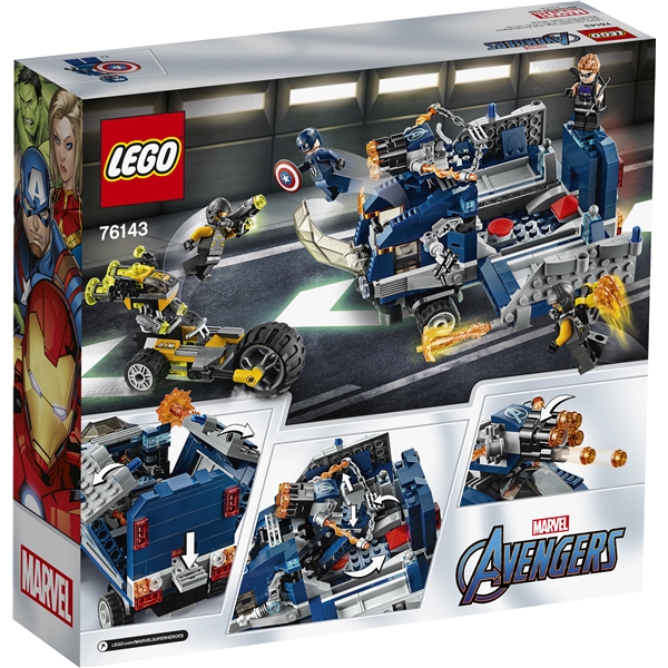76143 LEGO Super Heroes Avengers Autotaistelu (Kuva 2 tuotteesta 3)