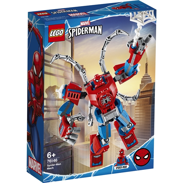 76146 LEGO Super Heroes Spider-Man-robotti (Kuva 1 tuotteesta 3)