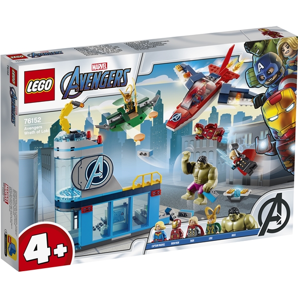 76152 LEGO Super Heroes Avengers Lokin raivo (Kuva 1 tuotteesta 3)