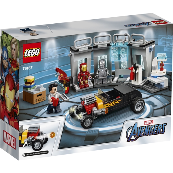 76167 LEGO Super Heroes Iron Manin asevarasto (Kuva 2 tuotteesta 3)