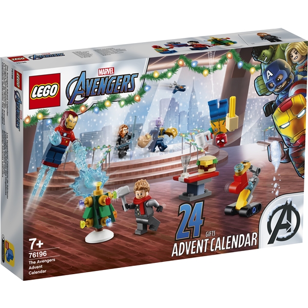 76196 LEGO Avengers Adventtikalenteri (Kuva 1 tuotteesta 3)