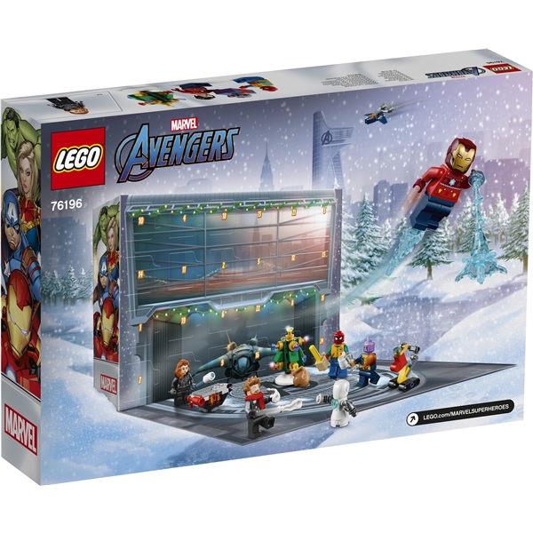 76196 LEGO Avengers Adventtikalenteri (Kuva 2 tuotteesta 3)