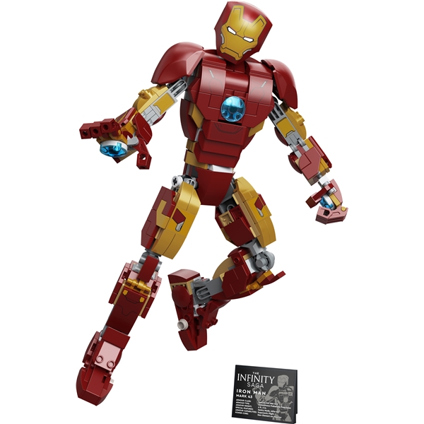 76206 LEGO Super Heroes Iron Man-Hahmo (Kuva 3 tuotteesta 6)