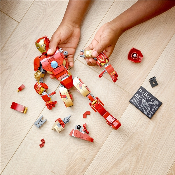 76206 LEGO Super Heroes Iron Man-Hahmo (Kuva 4 tuotteesta 6)